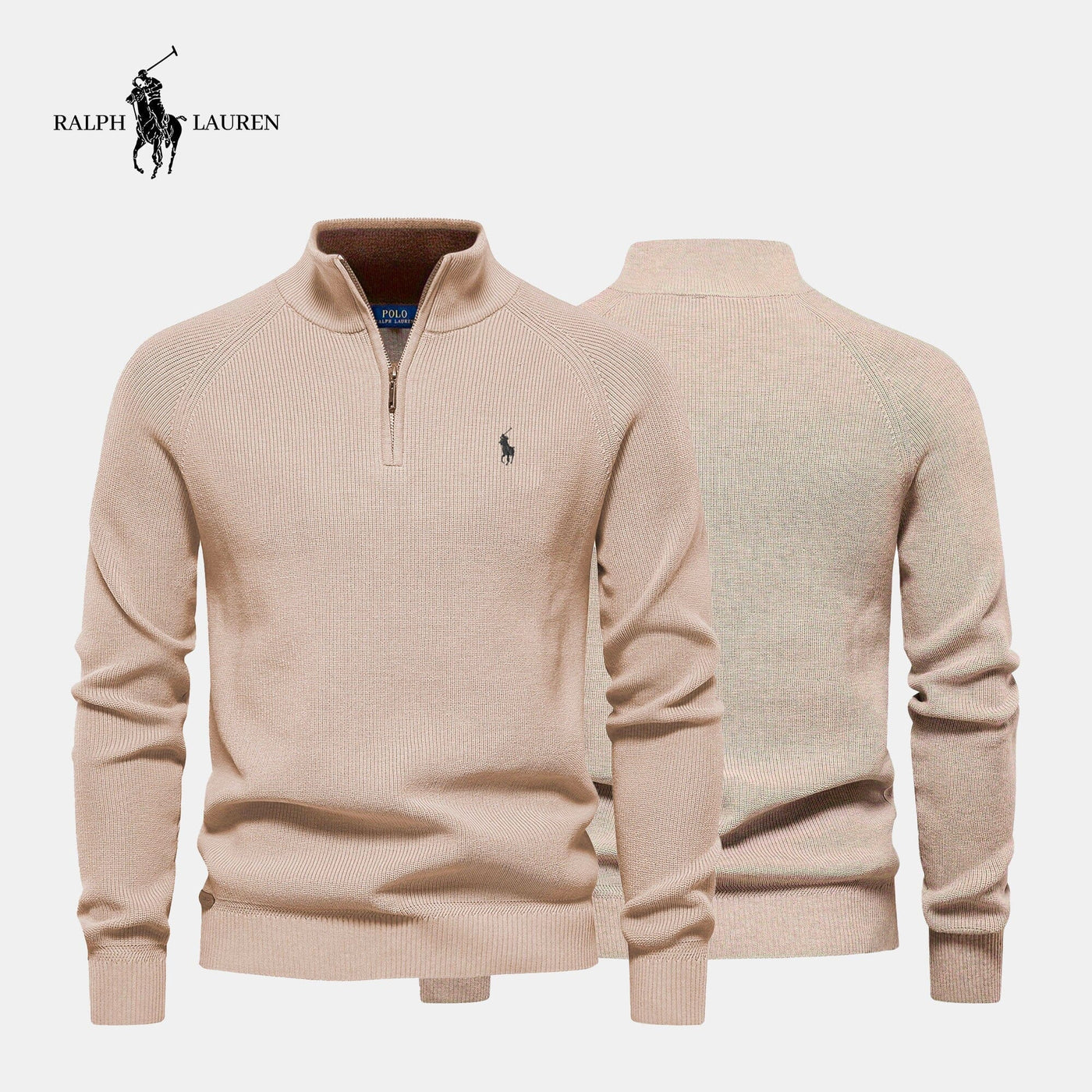 RL® - Zip Neck Sweater