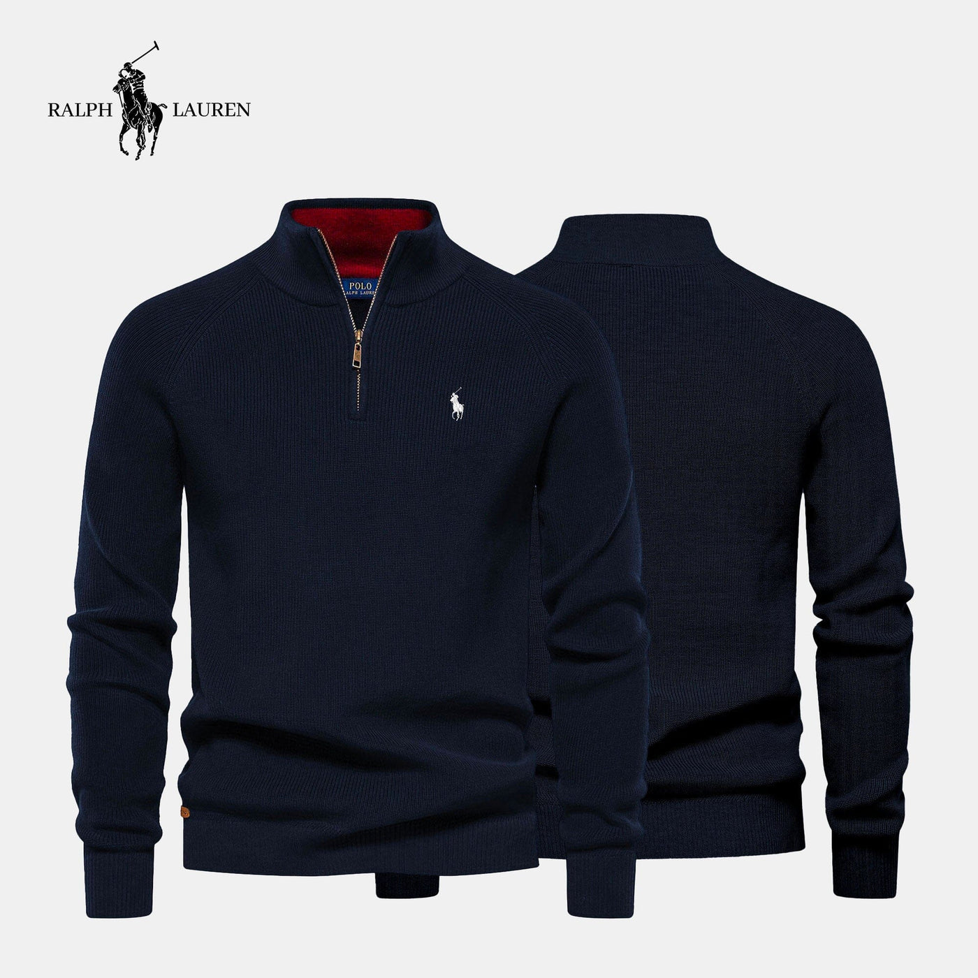 RL® - Zip Neck Sweater