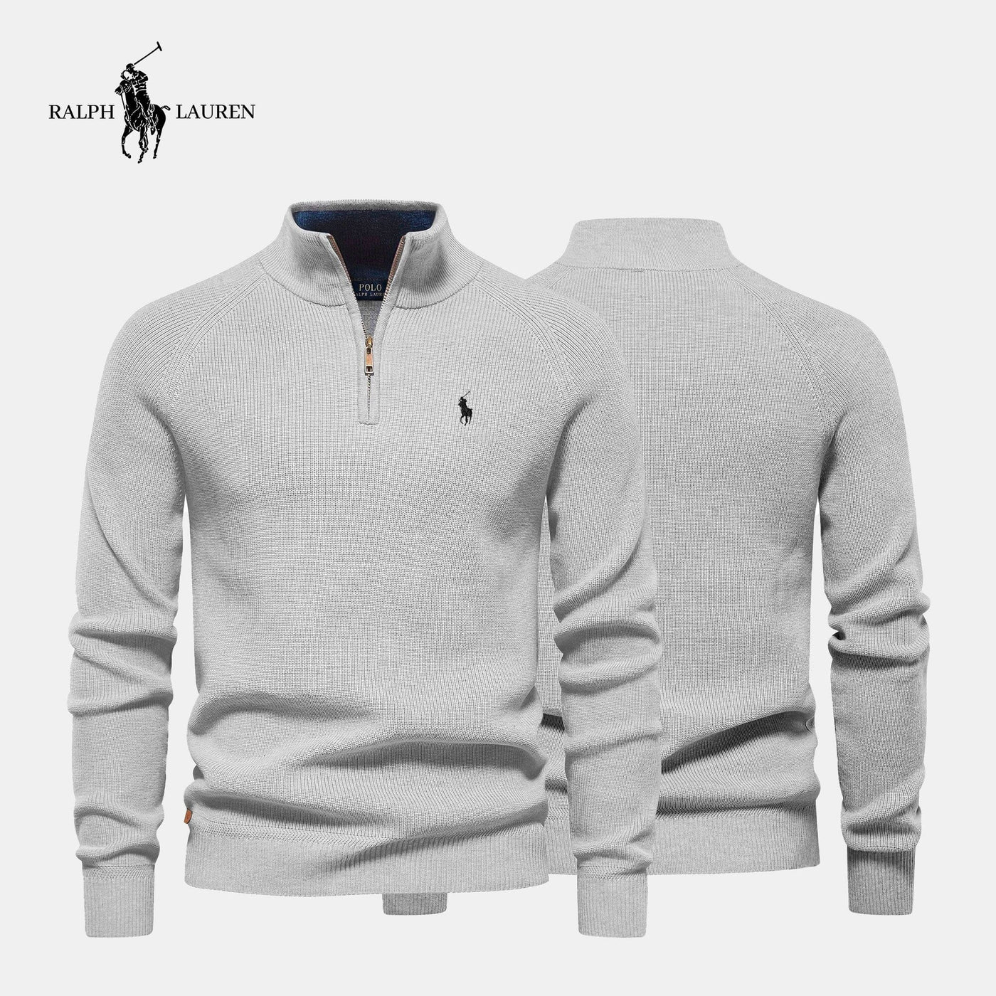 RL® - Zip Neck Sweater