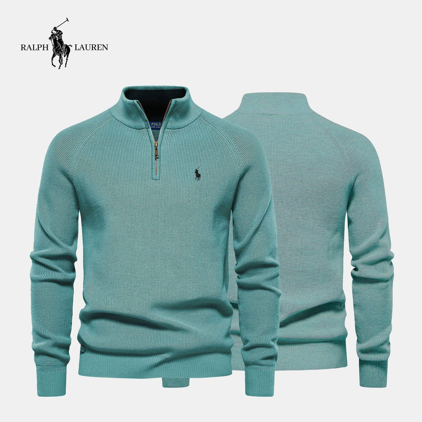 RL® - Zip Neck Sweater